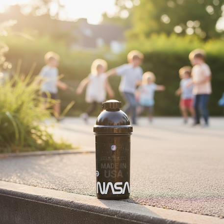 Bouteille d eau en plastique nasa 18 cm – bouchon à vis Noir 2 - vertbaudet enfant 