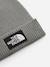 Bonnet garçon à revers Gris moyen+Noir 3 - vertbaudet enfant 