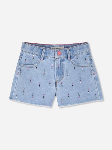 Short fille en jean Bleu 1 - vertbaudet enfant 