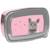 Boîte à goûter nasa chat en pvc 18 x 11 x 6 cm avec panneau Gris / rose / clair / bleu 1 - vertbaudet enfant 