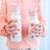 Gourde isotherme cœurs (350 ml) Rose, orange, violet 4 - vertbaudet enfant 