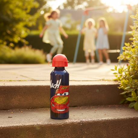 Gourde enfant cars en aluminium 520 ml – flash mcqueen mach Bleu 2 - vertbaudet enfant 