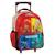 Sac à dos maternelle à roulettes gormiti the legend 30 cm - trolley enfant Noir / rouge / jaune 1 - vertbaudet enfant 