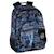 Sac à dos double perona 40 degrés chrono – perona Noir / bleu / marine / bleu 1 - vertbaudet enfant 