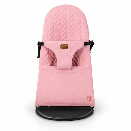 Transat bébé réglable et pliable Paradise Beige+Gris+Rose 15 - vertbaudet enfant 