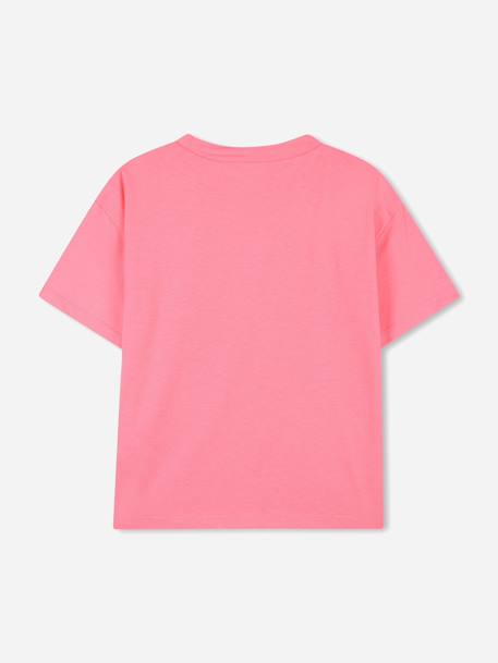 T-shirt fille à manches courtes Rose 2 - vertbaudet enfant 