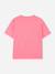 T-shirt fille à manches courtes Rose 2 - vertbaudet enfant 