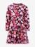 Robe avec motif cœurs fille Happy Girls bordeaux 1 - vertbaudet enfant 
