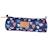 Trousse ronde zippée 22 cm forme cylindrique kip inspiration Marine/multicolore+Violet foncé 1 - vertbaudet enfant 