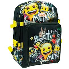 Sac à dos emoji best mixx 45 cm à 2 compartiments zippés emoji  - vertbaudet enfant
