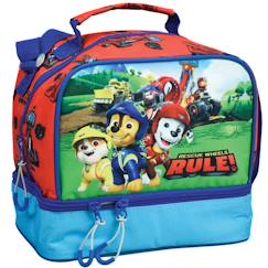 Puériculture-Repas-Vaisselle, coffret repas-Sac goûter pat patrouille en voiture 21 cm - sac déjeuner