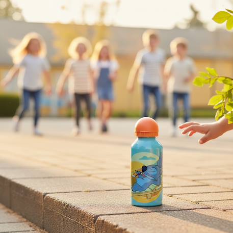 Gourde aluminium 40 cl lilo & stitch – bouchon anti-fuites Bleu clair 2 - vertbaudet enfant 