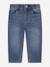 Jean garçon slim dobby pull on Bleu 1 - vertbaudet enfant 