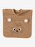 Lot de 3 bavoirs animaux à enfiler caramel+écru+sauge 3 - vertbaudet enfant 
