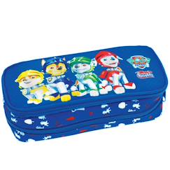 Jouet-Matériel scolaire-Trousse scolaire polyester motif chevaliers pat patrouille