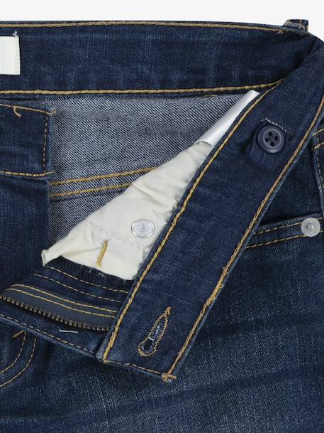 Jean garçon 511 slim fit Bleu clair+Brut 6 - vertbaudet enfant 