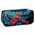 Trousse scolaire 2 compartiments zippés spider-man 23 cm Noir / rouge / bleu 1 - vertbaudet enfant 