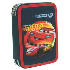 -Trousse garnie cars pistoncup en tissu imprimé
