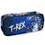 Trousse double zip t?rex en tissu bmu Bleu / bleu 1 - vertbaudet enfant 