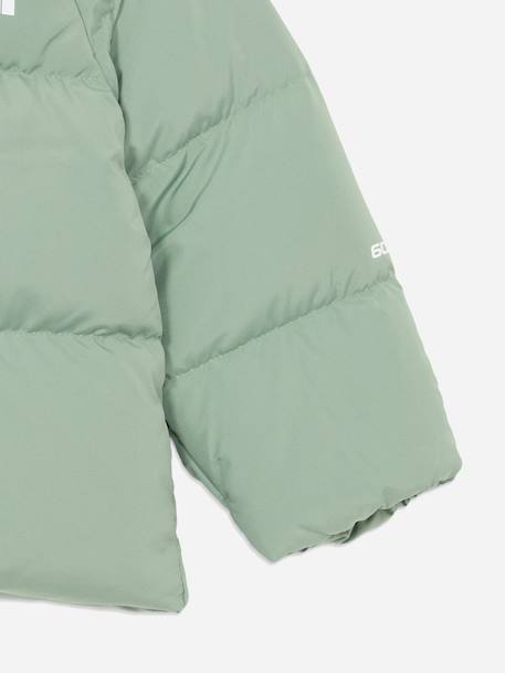 Blouson fille en duvet et polaire Vert 3 - vertbaudet enfant 
