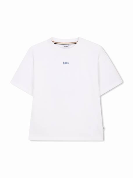 T-shirt  garçon à manches courtes Blanc 1 - vertbaudet enfant 