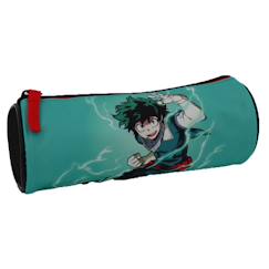 -Trousse ronde textile imprimée my hero academia