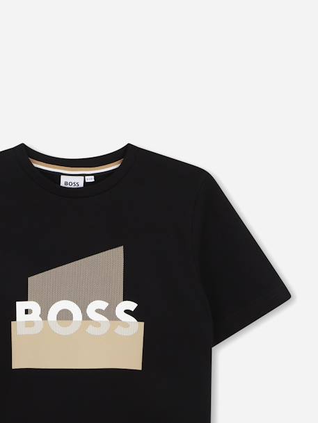 T-shirt  garçon à manches courtes Blanc+Noir 6 - vertbaudet enfant 