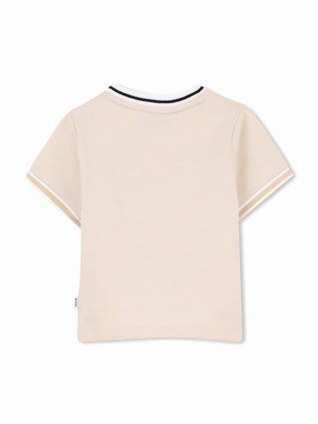 T-shirt garçon à manches courtes Beige 2 - vertbaudet enfant 