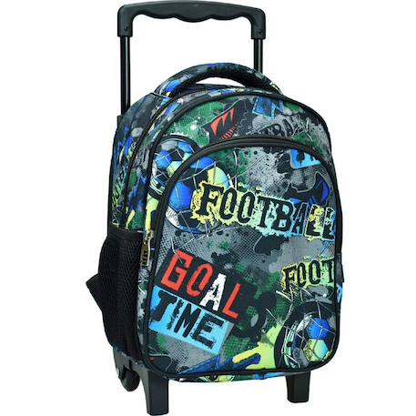 Garçon-Sac à dos trolley maternelle football goal time 31 cm