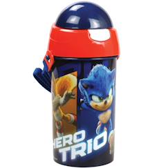 Puériculture-Gourde enfant sonic the hedgehog 500 ml pvc 22 x 7 cm