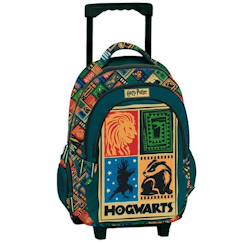 Puériculture-Sac à dos à roulettes harry potter hogwarts color block 44 cm - 2 cpt