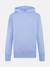 Sweat à capuche pour enfant avec poche kangourou Bleu clair 1 - vertbaudet enfant 
