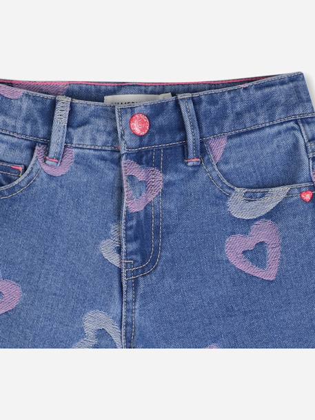 Short fille en jean Bleu 3 - vertbaudet enfant 