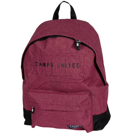 Sac à dos camps united 42 cm - forme borne Noir / rouge 1 - vertbaudet enfant 