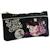Trousse plate sugar & babe imprimé chats pop-rock 21 cm Noir / blanc / gris 1 - vertbaudet enfant 