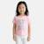 T shirt fille manches courtes Blanc+Fushia+Marine+Rosatre 14 - vertbaudet enfant 