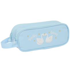 Jouet-Trousse double zip rectangulaire cisnes 21 cm – glowlab