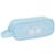 Trousse double zip rectangulaire cisnes 21 cm – glowlab Bleu clair 1 - vertbaudet enfant 