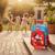 Sac à dos trolley maternelle mickey mouse 'oh boy' 34 cm Bleu / rouge / blanc 2 - vertbaudet enfant 