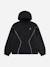 Veste légère à capuche avec fermeture zippée Noir 1 - vertbaudet enfant 