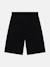 Short garçon taille élastique Bleu foncé+Noir 6 - vertbaudet enfant 