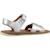 Sandales fille modèle rebound silver bicho Argent gray+Gris moyen 1 - vertbaudet enfant 