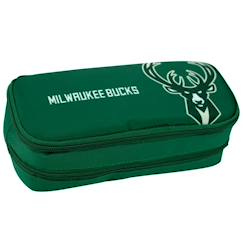 Jouet-Trousse zippée milwaukee bucks nba – 23 cm – 2 compartiments