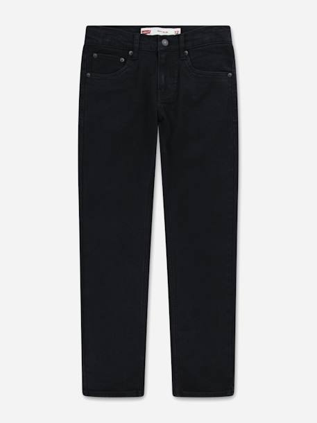 Jean garçon coupe slim Noir 1 - vertbaudet enfant 