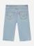 Jean fille à broderies Light-blue denim 3 - vertbaudet enfant 