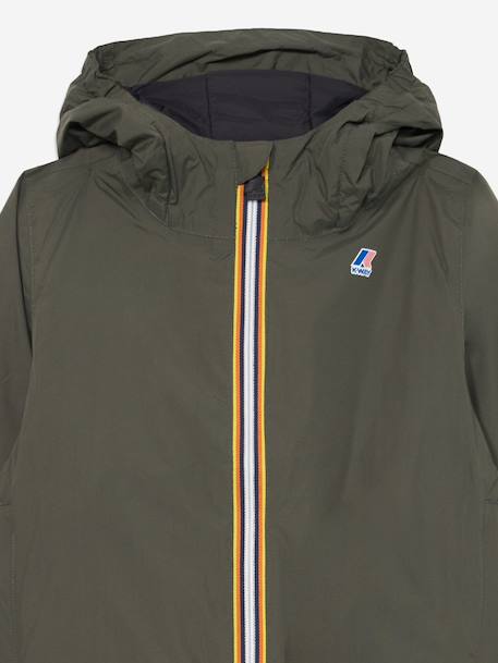 Veste imperméable enfant, le vrai 4.0 claude warm Bleu foncé+Noir+Vert 13 - vertbaudet enfant 