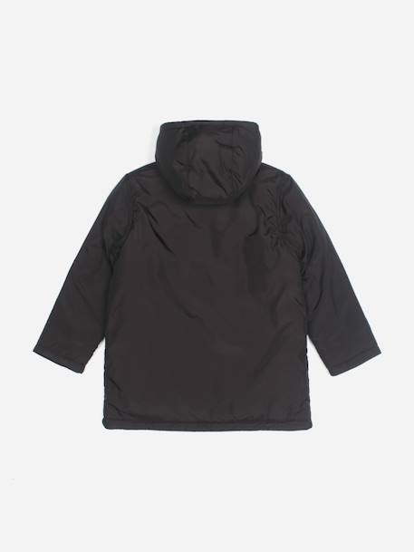 Parka garçon reversible Kaki / ecru+Marine / ecru+Noir / ecru 16 - vertbaudet enfant 