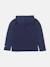 Sweat garçon à capuche Beige+Bleu foncé+Gris+Kaki+Noir 5 - vertbaudet enfant 