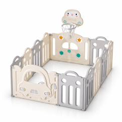 Puériculture-Parc-Parc bébé modulable avec activités Montessori