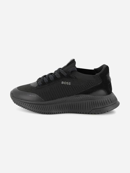 Basket garçon a lacets Blanc+Noir 7 - vertbaudet enfant 